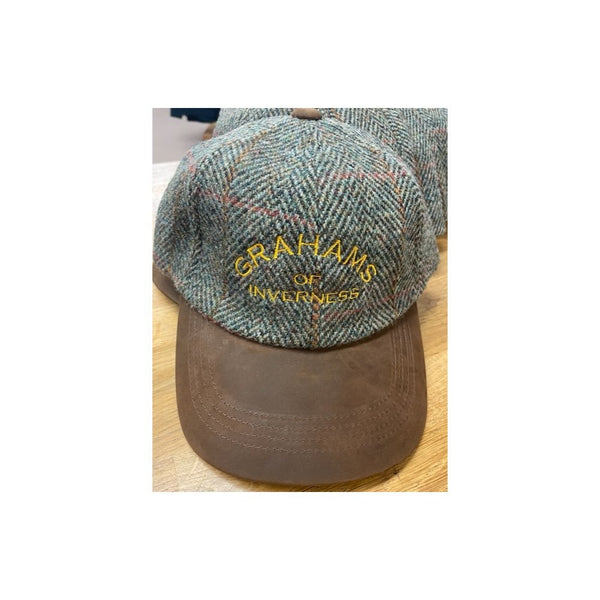 Grahams of Inverness -Harris Tweed Baseball Cap