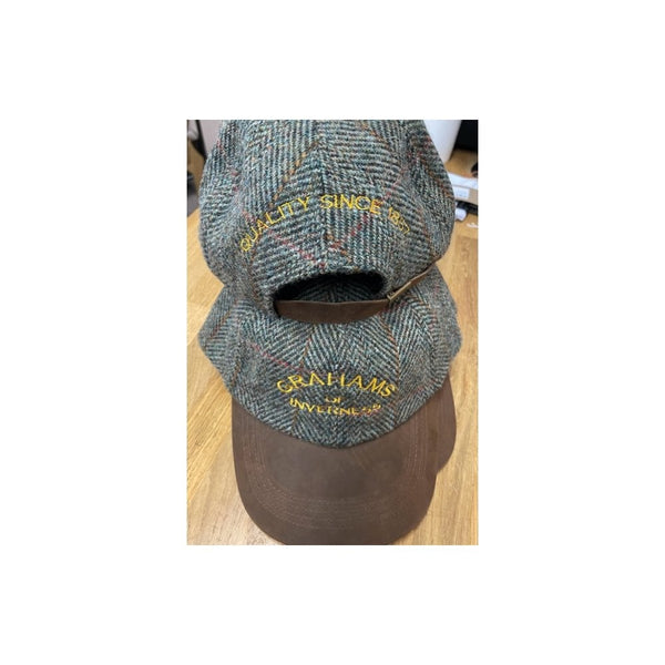 Grahams of Inverness -Harris Tweed Baseball Cap