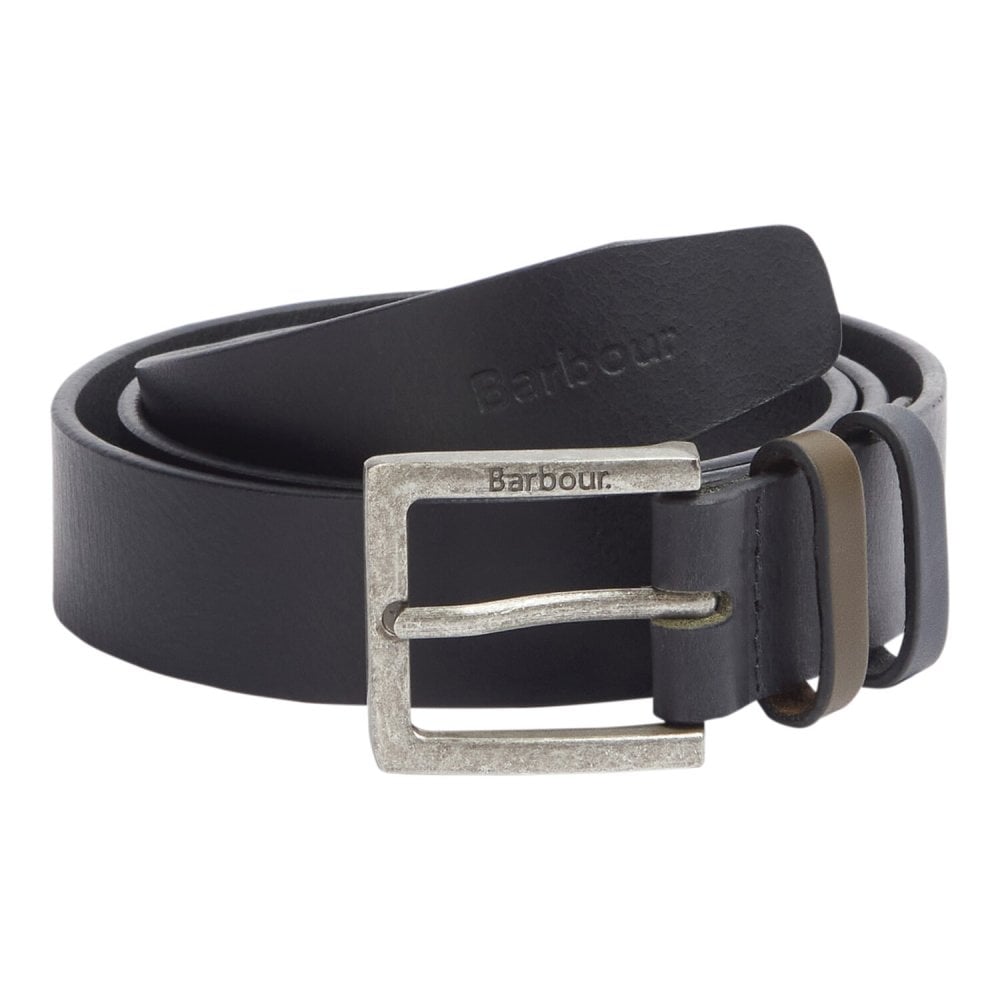 Argyll Leather Belt - Black