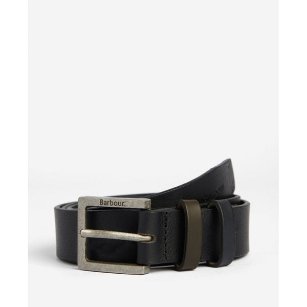 Argyll Leather Belt - Black