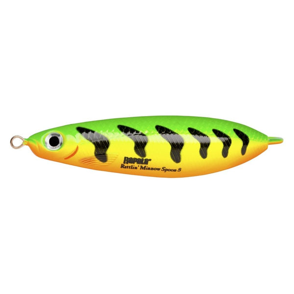 Rattlin’ Minnow Spoon in Fire Tiger Pattern