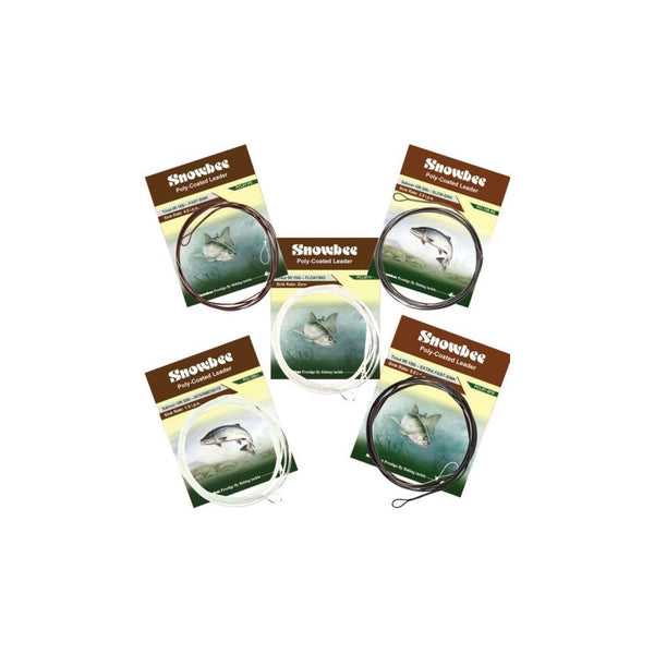Poly-Coated Leader - Salmon