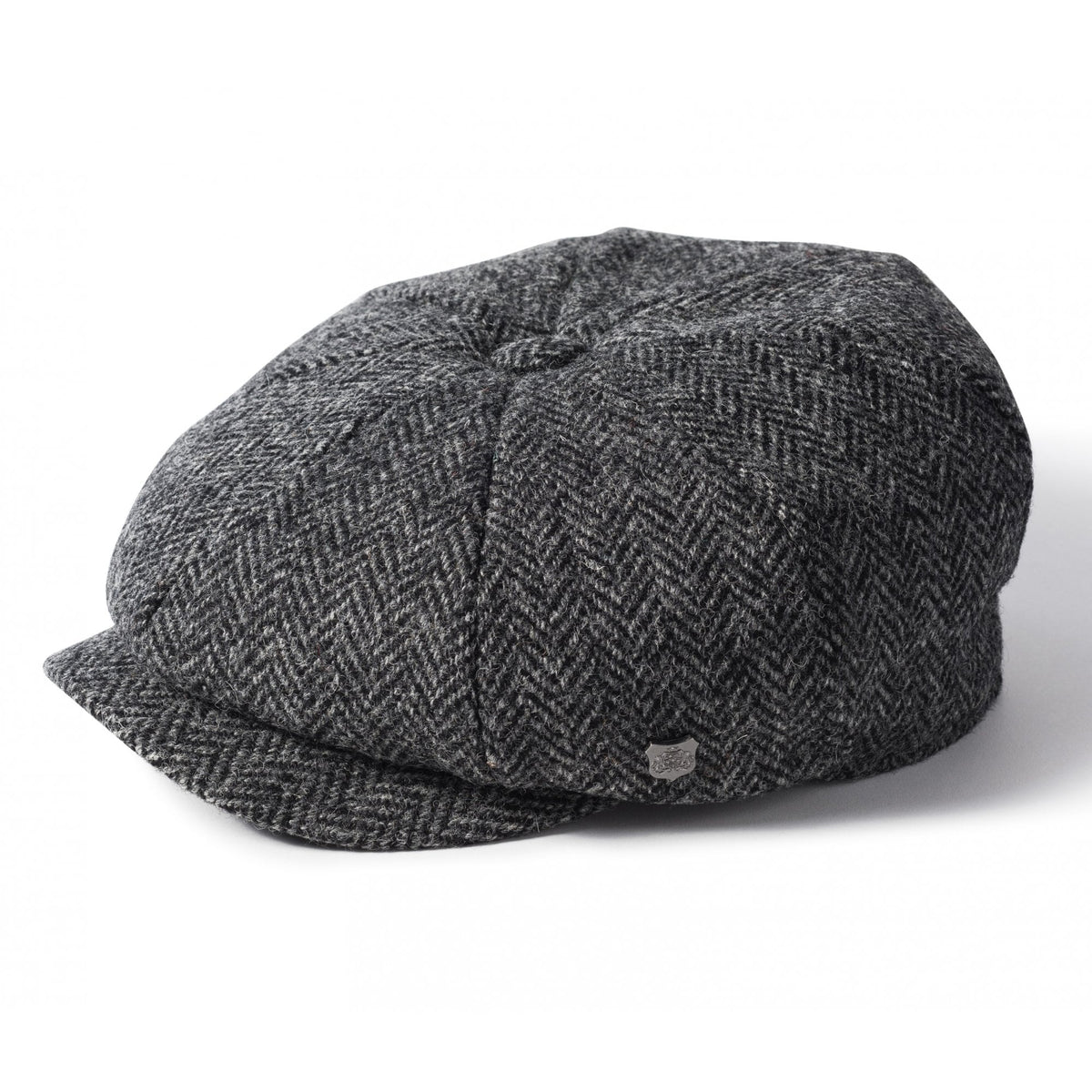 Carloway Harris Tweed Baker Boy Cap  - 4615