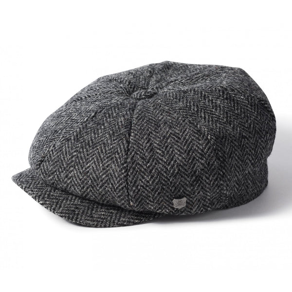 Carloway Harris Tweed Baker Boy Cap  - 4615