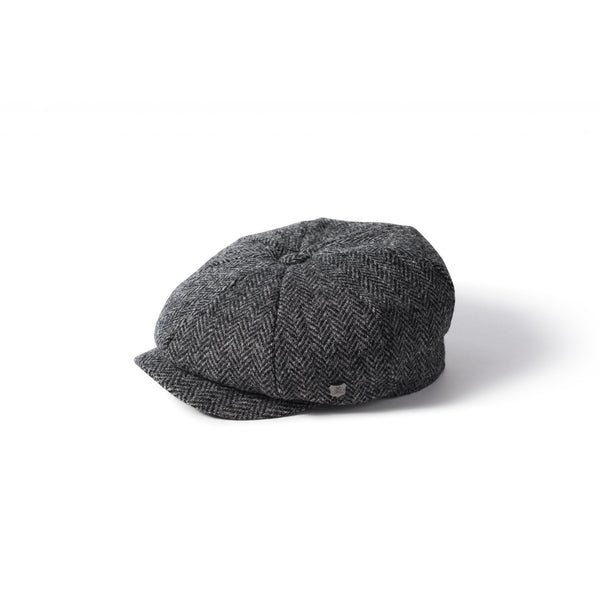 Carloway Harris Tweed Baker Boy Cap  - 4615