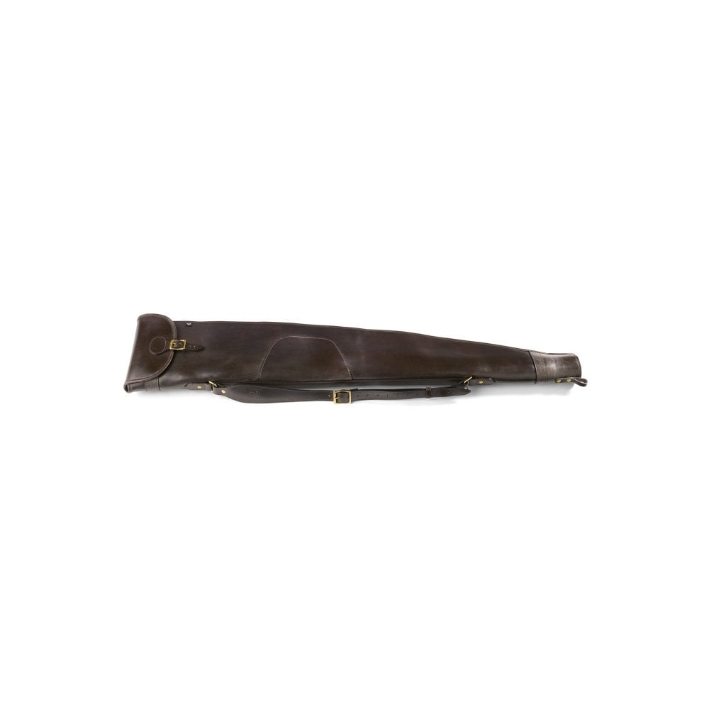 Malton Bridle Leather Bipod Rifle Slip with Flap and Zip