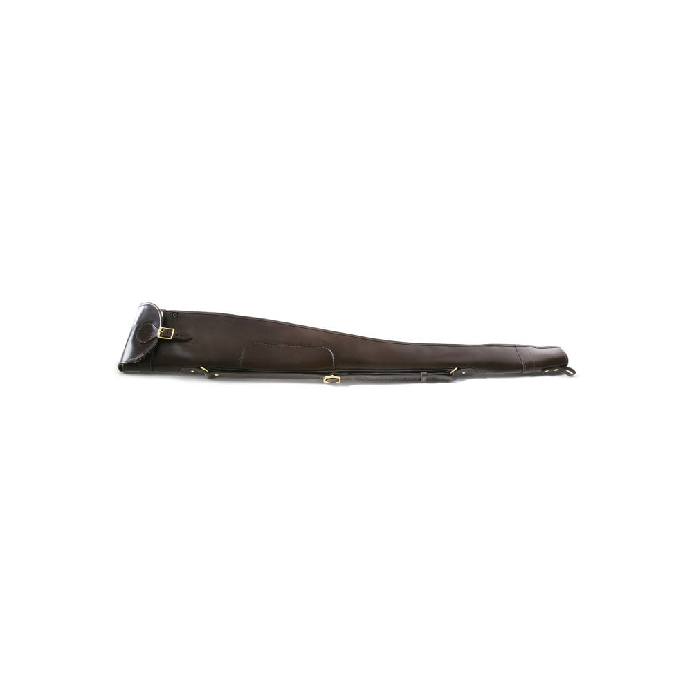 Malton Bridle Leather Shotgun Slip with Zip & Flap