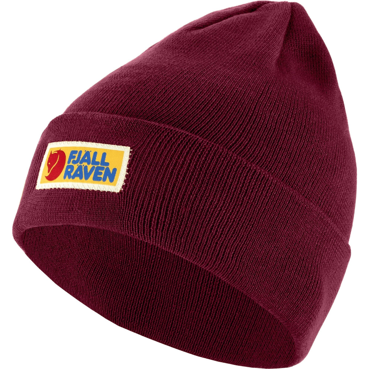 Vardag Classic Beanie in Bordeaux Red