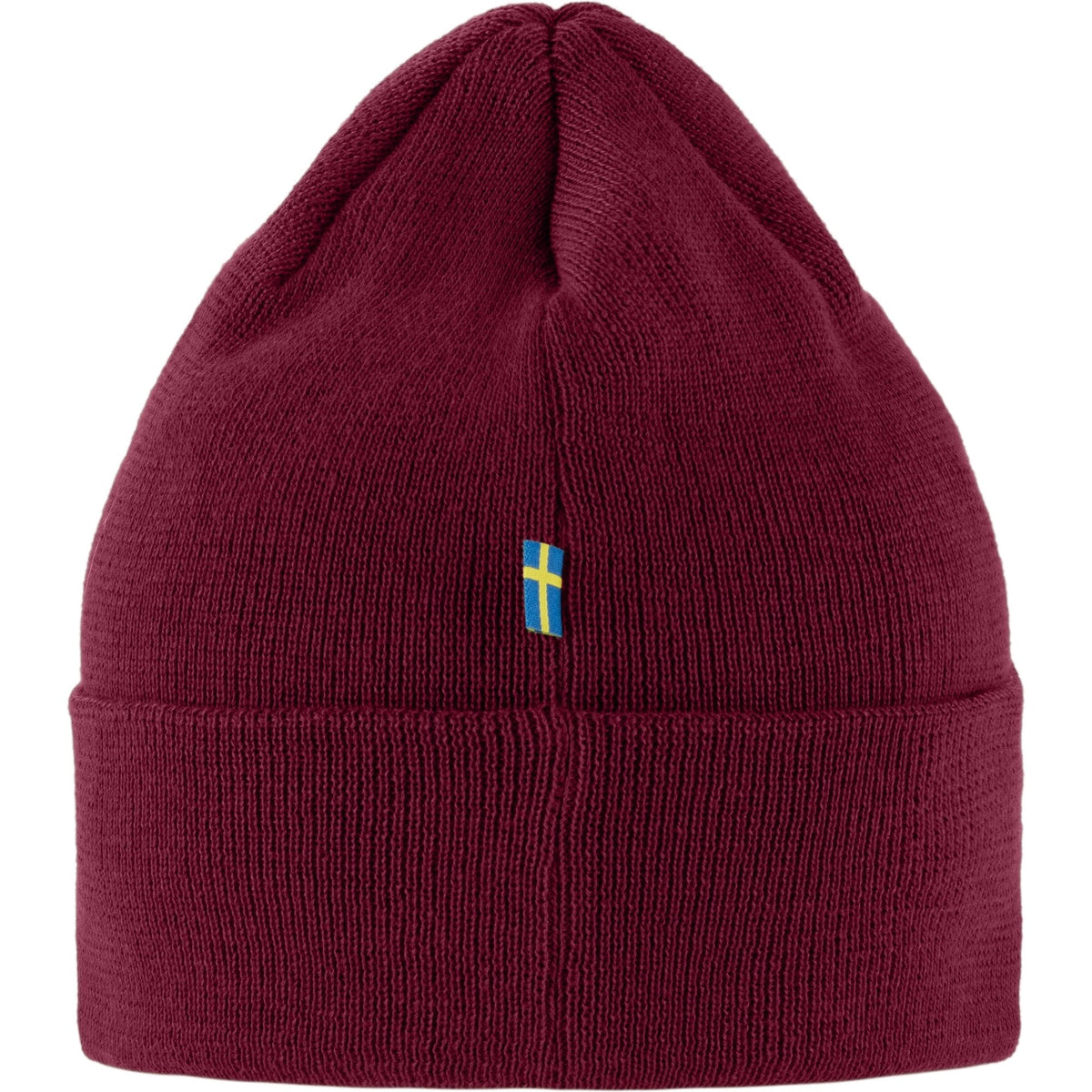 Vardag Classic Beanie in Bordeaux Red