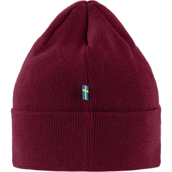 Vardag Classic Beanie in Bordeaux Red
