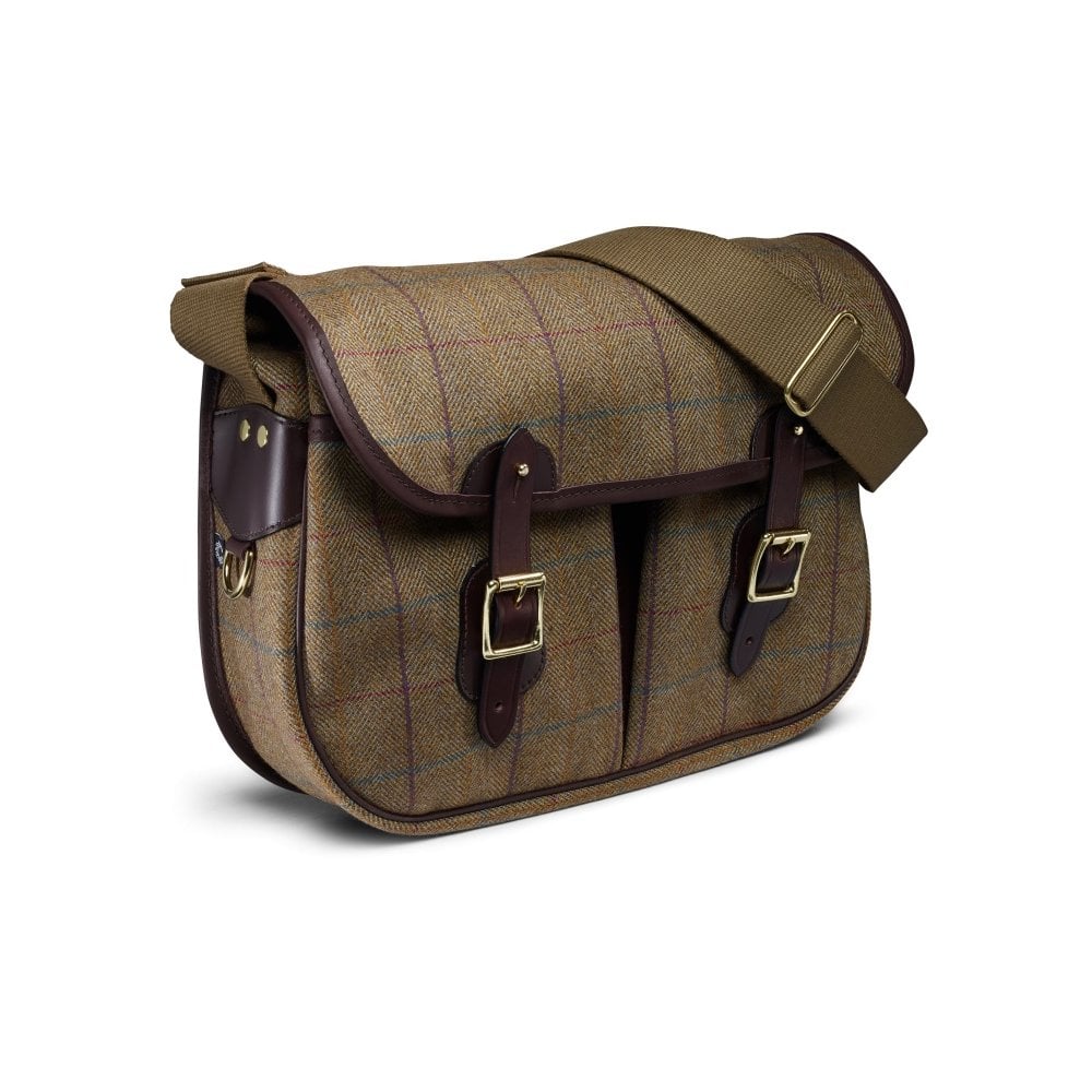 Helmsley Burgundy Tweed Carryall
