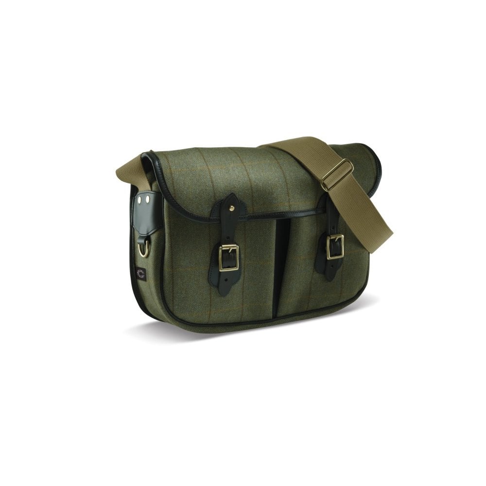 Helmsley Green Tweed Carryall