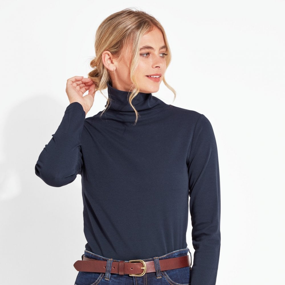 Rosedale Roll Neck - Navy