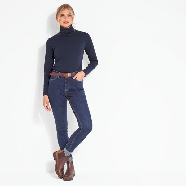 Rosedale Roll Neck - Navy