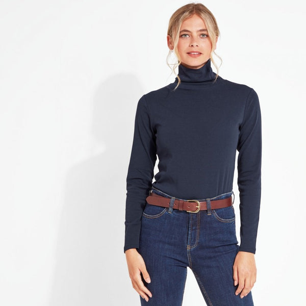 Rosedale Roll Neck - Navy