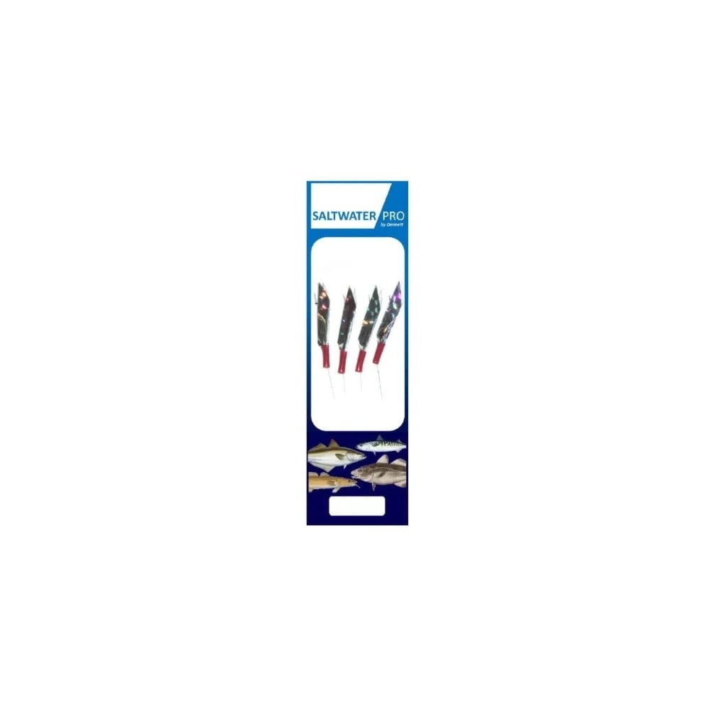 Saltwater Pro Cardoflector Silver 4 Hook Rig