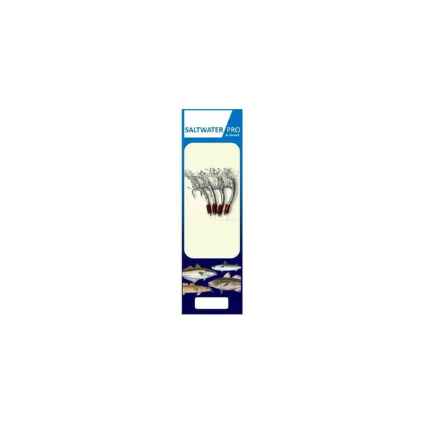 Saltwater Pro Silver Flash 4 Hook Rig