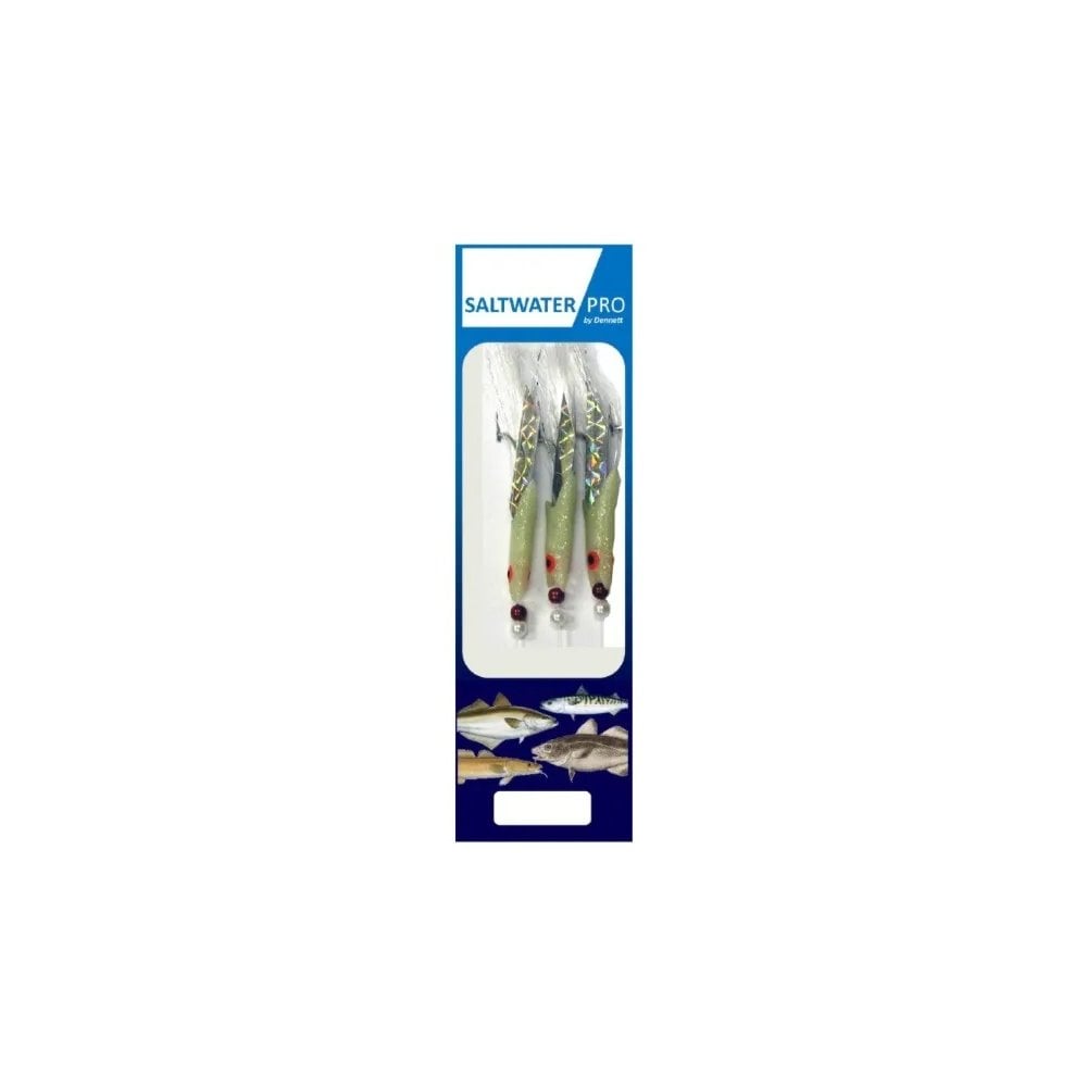 Saltwater Pro 3 Hook Silver Hokkai Rig