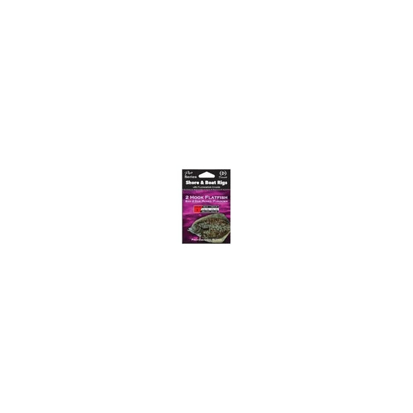 Saltwater Pro Series 2 Hook Flatfish Rig