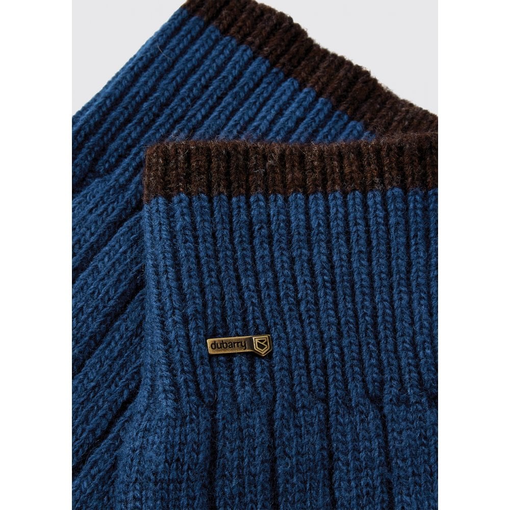 Marsh Knitted Gloves - Peacock Blue - Medium