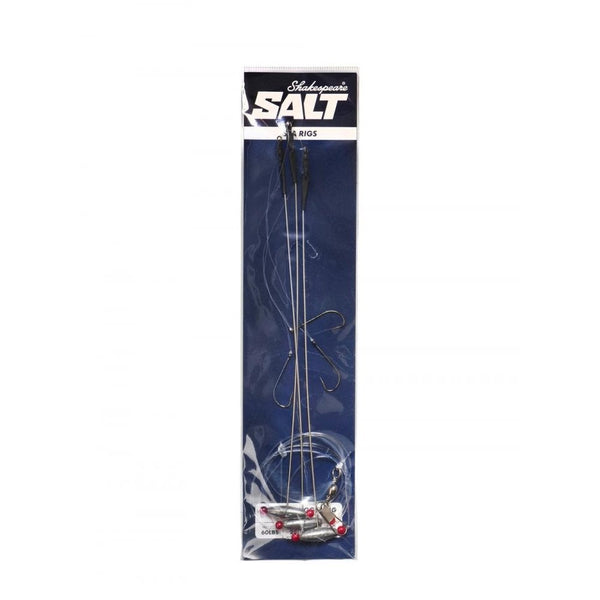 Salt Bottom Hugger 3 Hook Rig Size 2