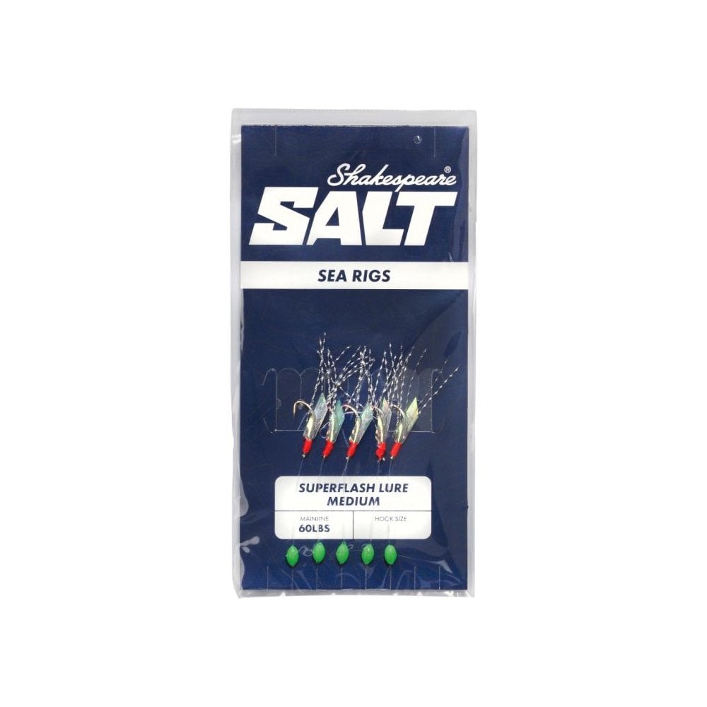 Salt Superflash Lure M 5 Hook Rig Size 8