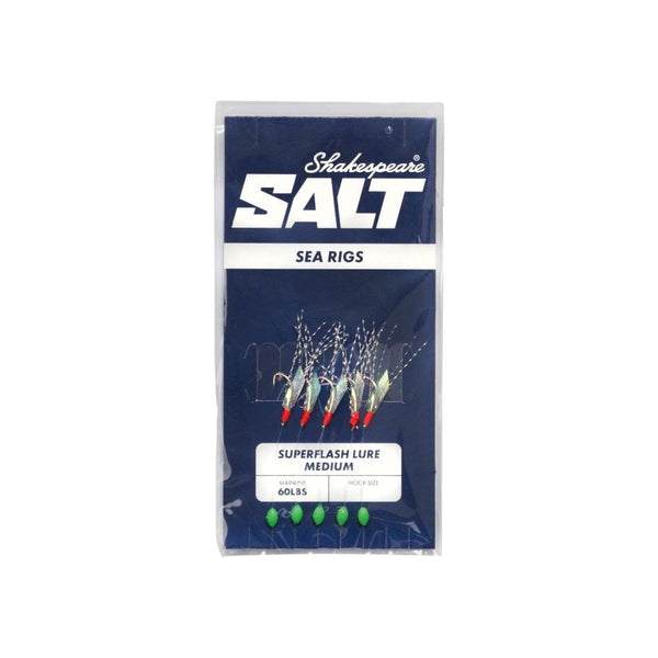 Salt Superflash Lure M 5 Hook Rig Size 8