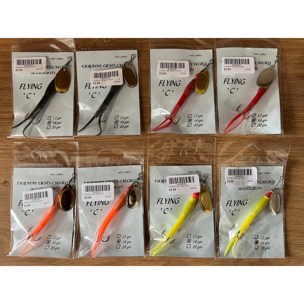 Flying C's with Treble Hook