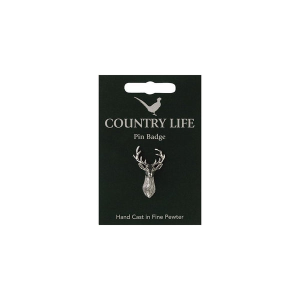 Stag Pin Badge