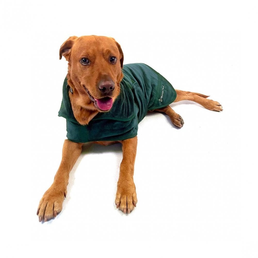 Dog Robe in Green
