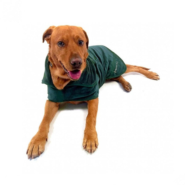 Dog Robe in Green