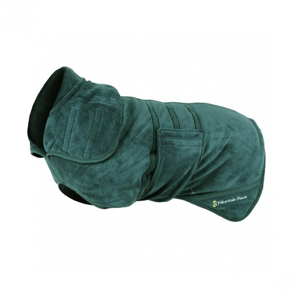 Dog Robe in Green