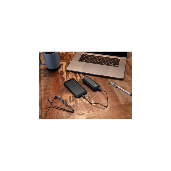 HeatBank 6-Hour Rechargeable Hand Warmer in Black