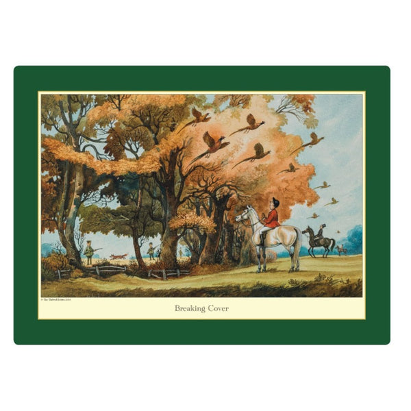 Set of 2 Shooting Serving Mats by Norman Thelwell