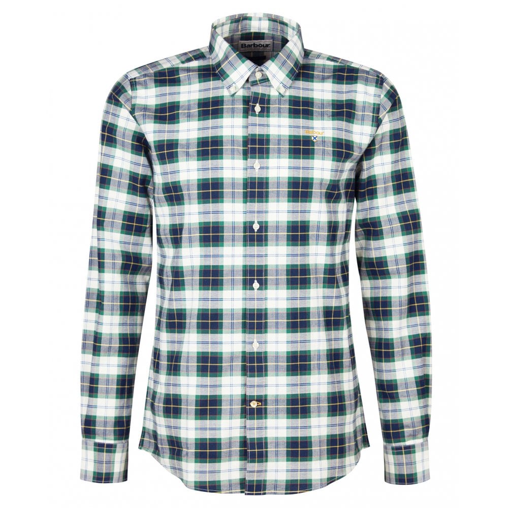 Oxbridge Tartan Tailored Shirt - Summer Ivy