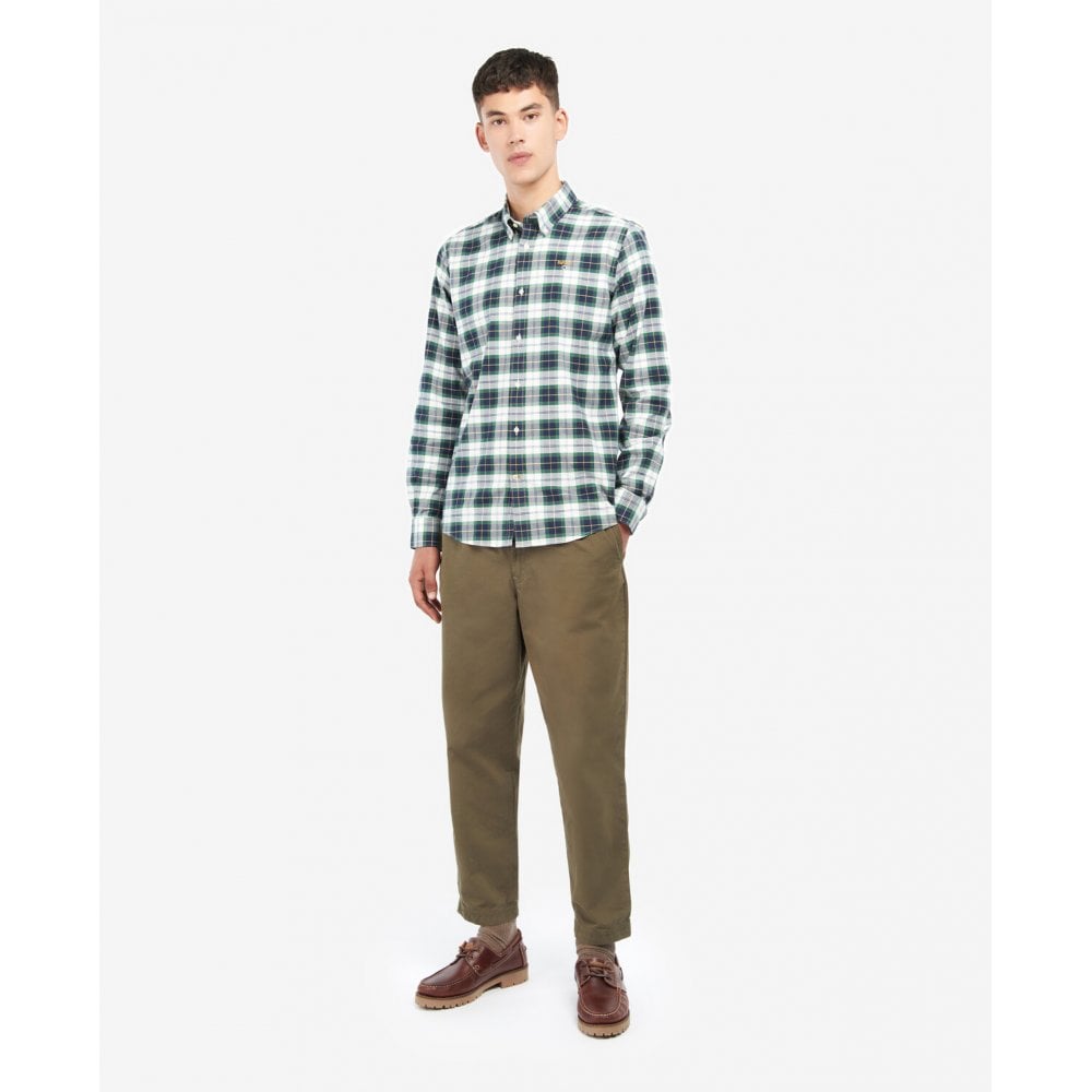Oxbridge Tartan Tailored Shirt - Summer Ivy