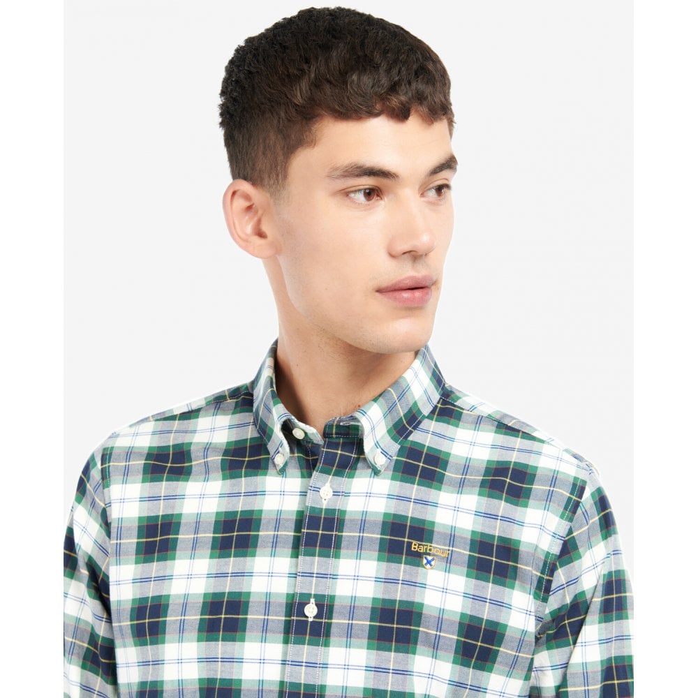 Oxbridge Tartan Tailored Shirt - Summer Ivy