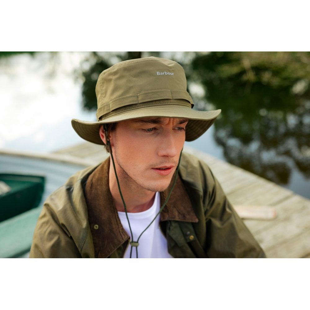 Teesdale Showerproof Bucket Hat - Army Green