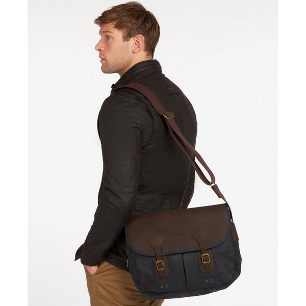Wax Leather Tarras - Navy