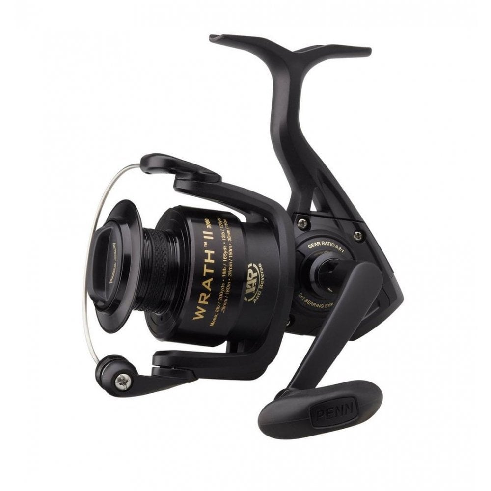 Wrath II Front Drag Spinning Reels