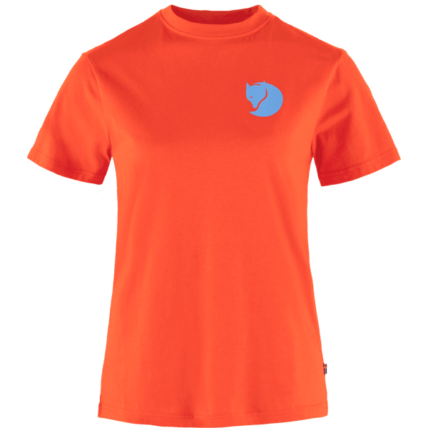 Fox Boxy Logo Tee W - Flame Orange