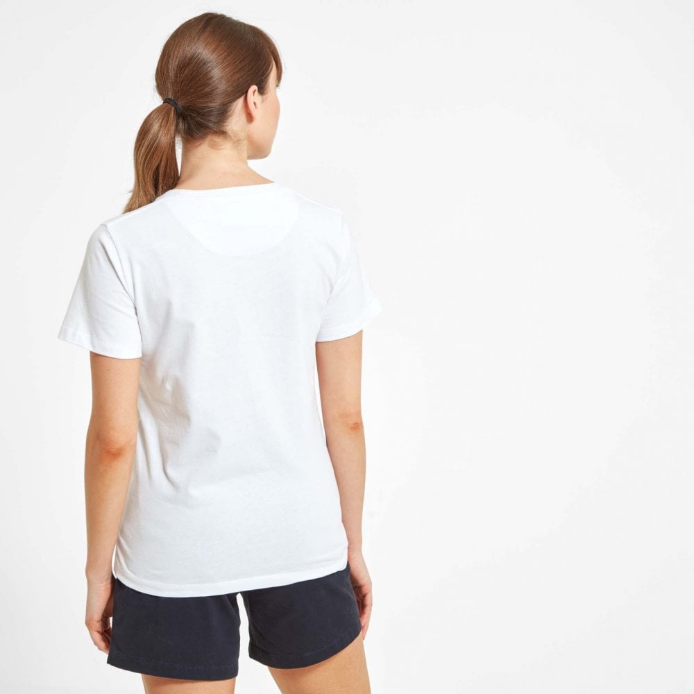 Torre T-Shirt  - White/Navy Logo