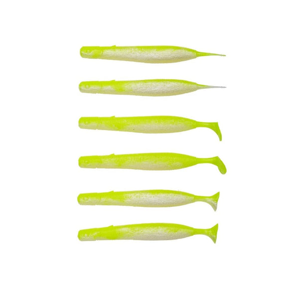 Gravity Stick Mini Kit 12cm 13g Sinking 6+6 in Lemon Back
