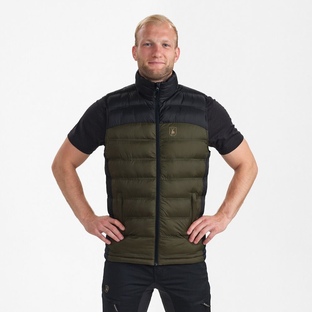 Northward Padded Waistcoat -Rifle Green