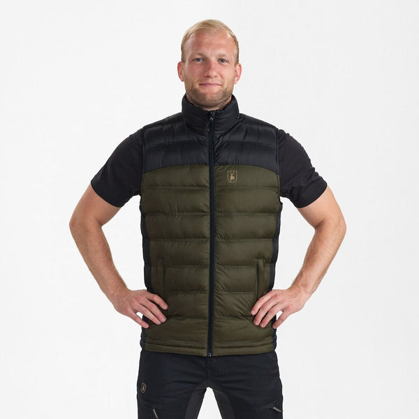 Northward Padded Waistcoat -Rifle Green