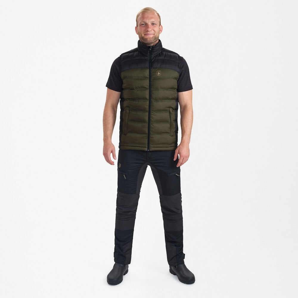 Northward Padded Waistcoat -Rifle Green