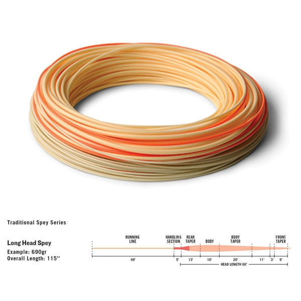 InTouch Long Head Spey Fly Line
