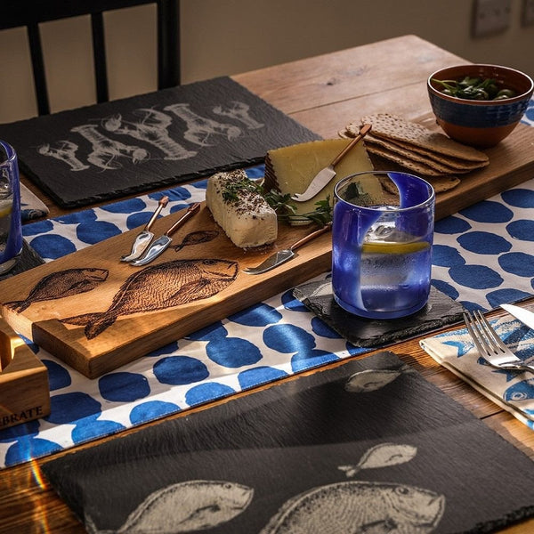 Oak Fish Repeat  Large Serving Platter