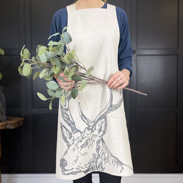 Linen Apron - Stag