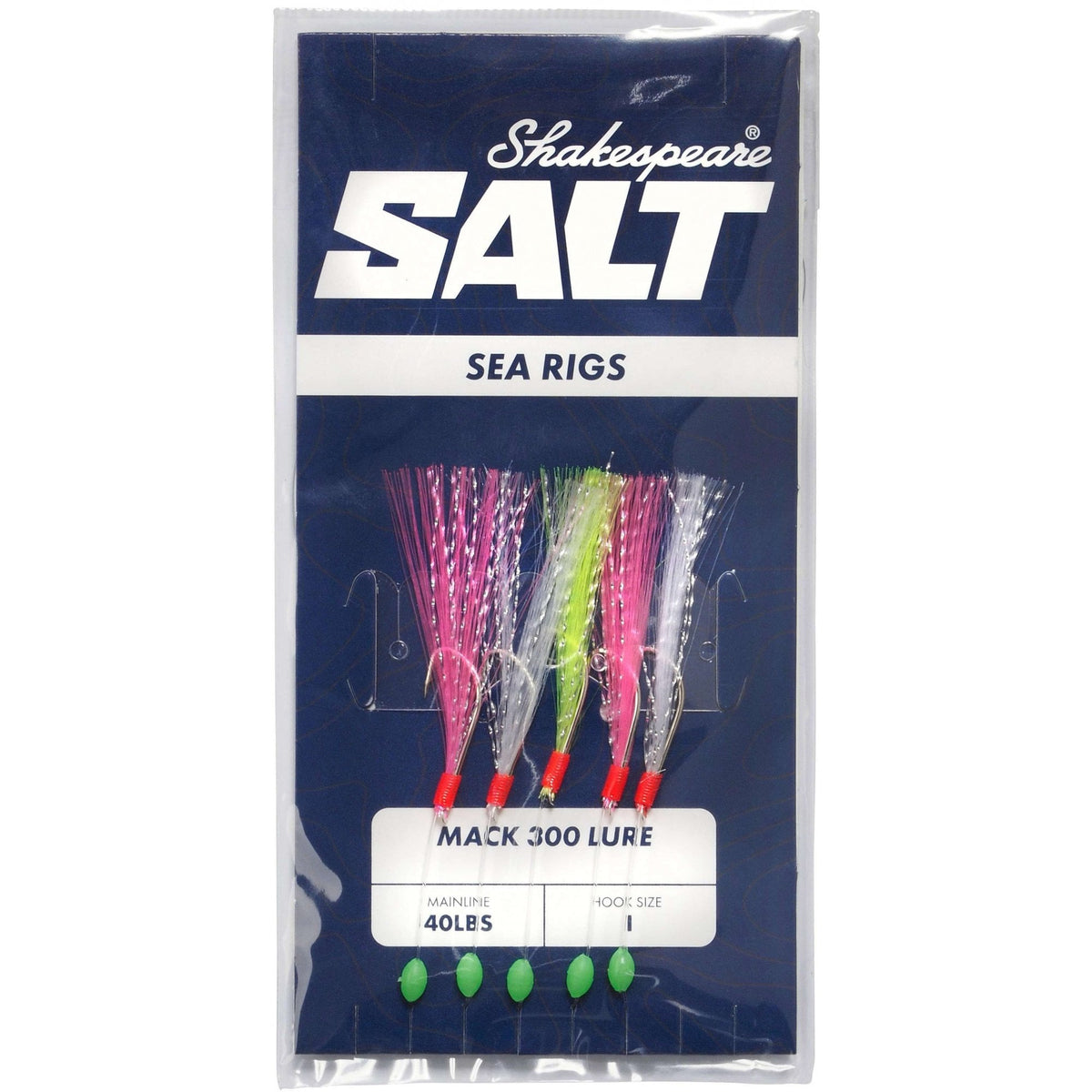 Salt Mack 300 Lure 5 Hook Rig Size 1